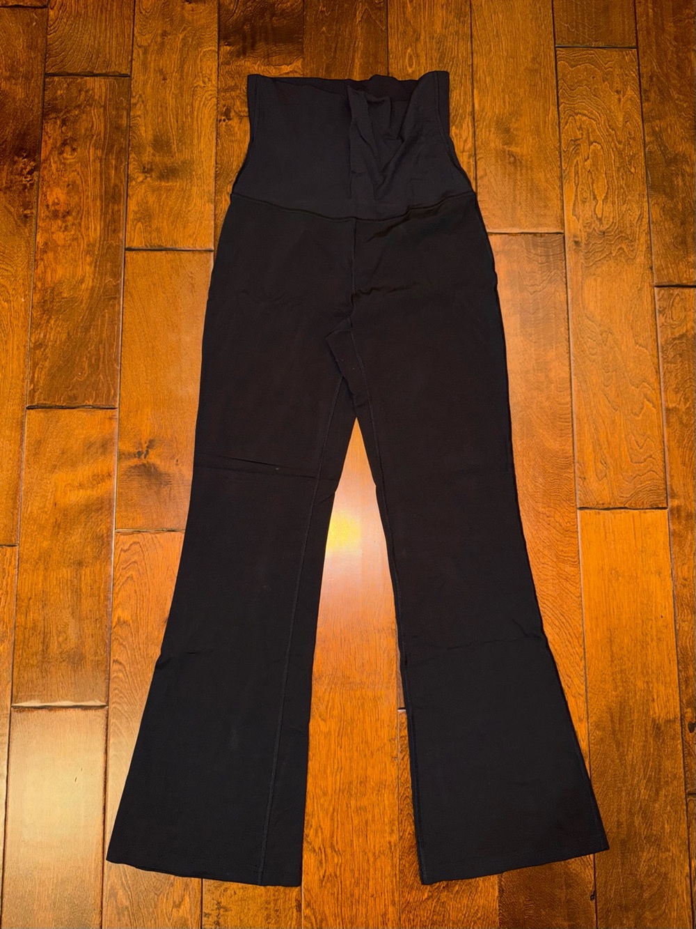 lululemon athletica Black Flare Yoga Pants